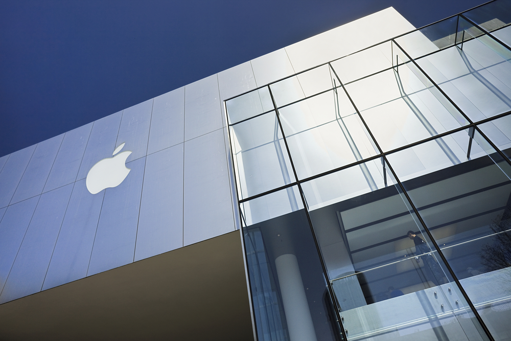 americka spolecnost apple a budova