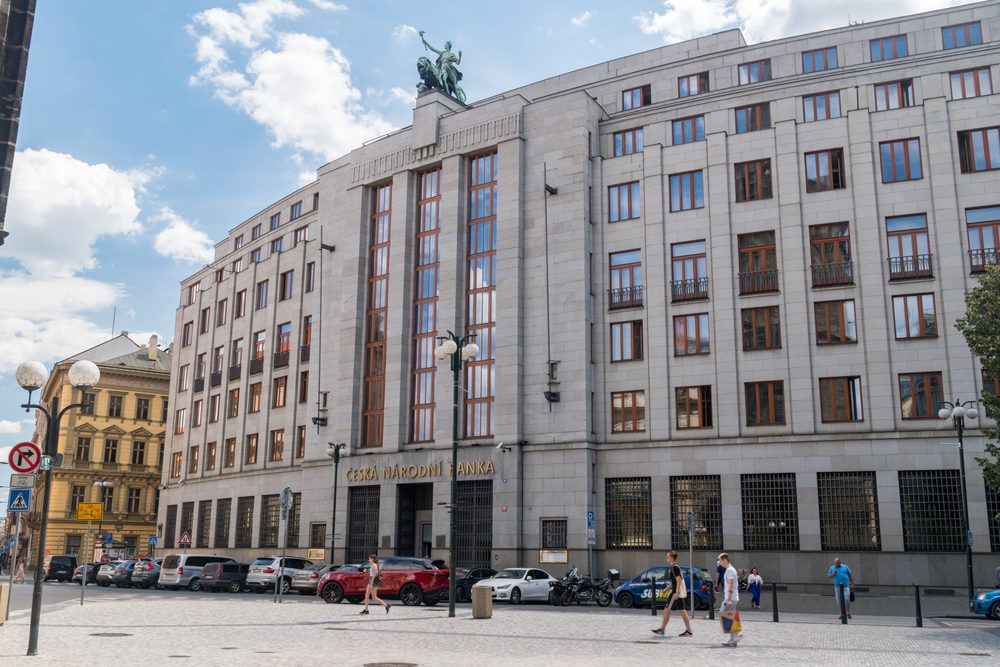 Budova a sídlo České národní banky (ČNB)